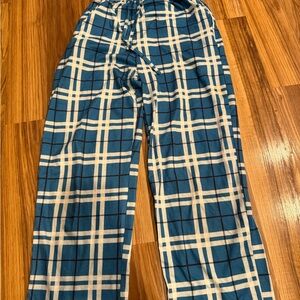 Plaid Kids Sweatpants